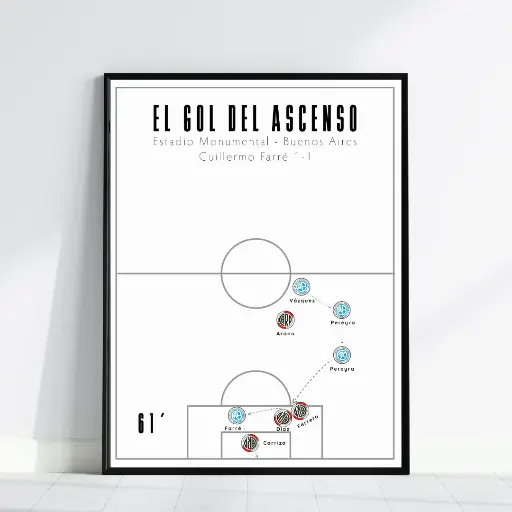[BEL003] Cuadro Futbol Belgrano de Cordoba 003