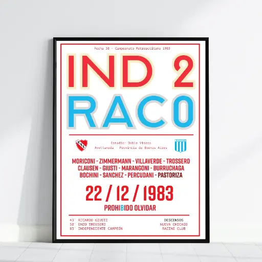 [IND010] Independiente 010